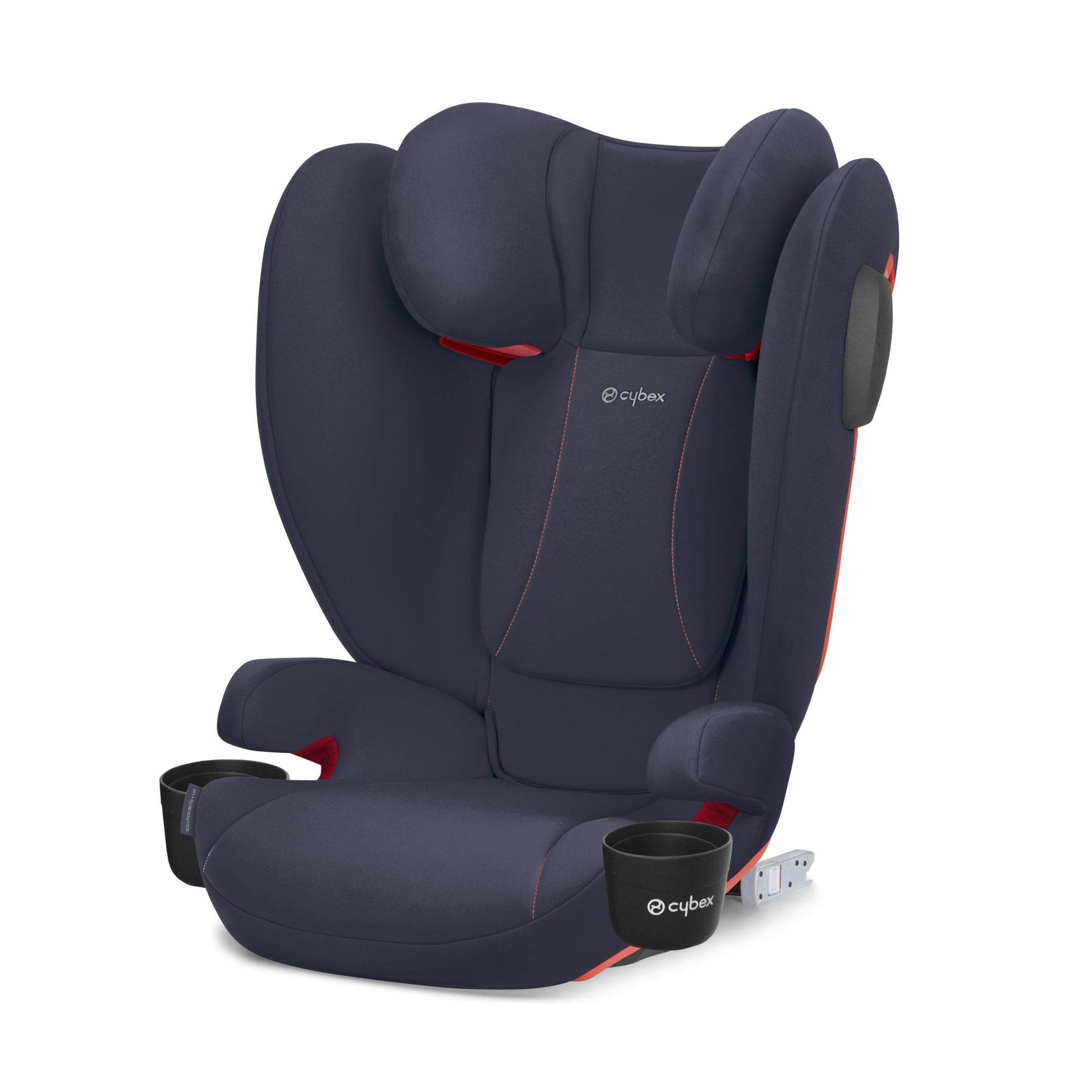 CYBEX Solution B2 fix+ Lux High Back Booster Seat, Lightweight Booster Seat, Secure Latch Installation, Linear Side Impact Prote