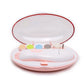 Baby Nail File Electric Baby Nail Trimmer - Jaybva Safe Baby Nail Clippers Cutter For Newborn Children Kids With 6 Cushions Pink