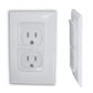 Clear Double Outlet Covers Baby Proofing (20 Pack, 40 Sockets) | Baby Proof Plug Covers For Electrical Outlets | Safe & Secure B