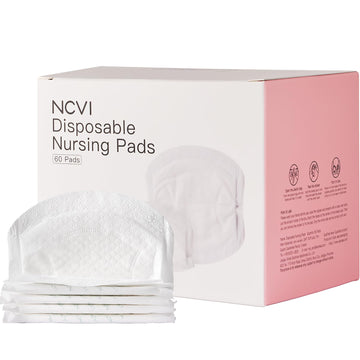 Ncvi Nursing Pads Disposable, Super Absorbent And Keep Dry, Breast Pads For Leaking Milk, Soft &Thin Nipple Pads For Nursing Mom