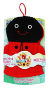 Hand Puppet Terrycloth Bath Mitt. Bath Mitt Friends (Ladybug)
