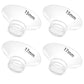 Tovvild Flange Insert 15/17Mm For Momcozy M5 M6 M9 V1 Pro V2 Pro S12 Pro S9 Pro, Compatible With Elvie/Spectra/Willow Go/Paruu B