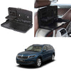 Oshotto (FT02) Car Backseat Food Travel Dining Meal & Snaks Tray & Cup Holder Compatible with Skoda Kodiaq (Black)  1 Piece