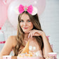 Birthday Mouse Ears Headband For Women Birthday Gifts Park Ears Hair Accessories For Girls (Birthday)