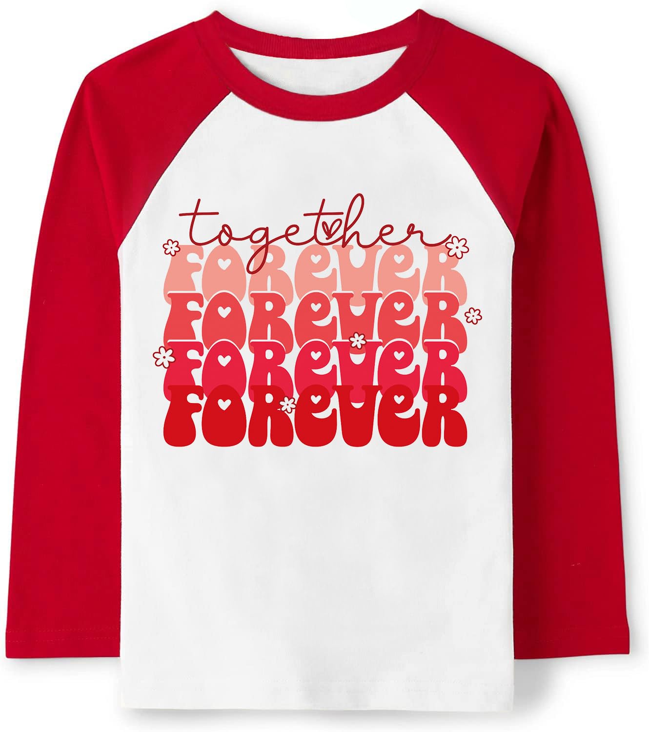 Tkria Baby Girl Shirt Loving Together Forever Valentine Day Top Shirt – Cutebaby WBBAPB0CQP3HMXN