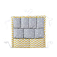 Enakshi (LABEL) Creations Baby Crib Hanging Storage Bag Toys Clothing Organization for Wall Yellow