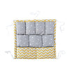 Enakshi (LABEL) Creations Baby Crib Hanging Storage Bag Toys Clothing Organization for Wall Yellow