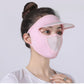 Breathable Face Cover Sun Protection Cap | Cap Mask For Summer Outdoor Cycling Uv Sun Protection Block Hat Protection Face Cover