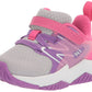 New Balance Kids Rave Run V2 Hook And Loop Running Shoe, Summer Fogmystic Purplehi-Pink, 65 Wide Big Kid