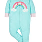 Gerber Baby Girls 4 Pack Sleep 'N Play Footie Cloudy Newborn