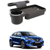Oshotto (FT04) Foldable Car Auto Headrest Rear Back Seat Table Drink Food Cup Tray Holder Compatible with Maruti Suzuki Baleno 