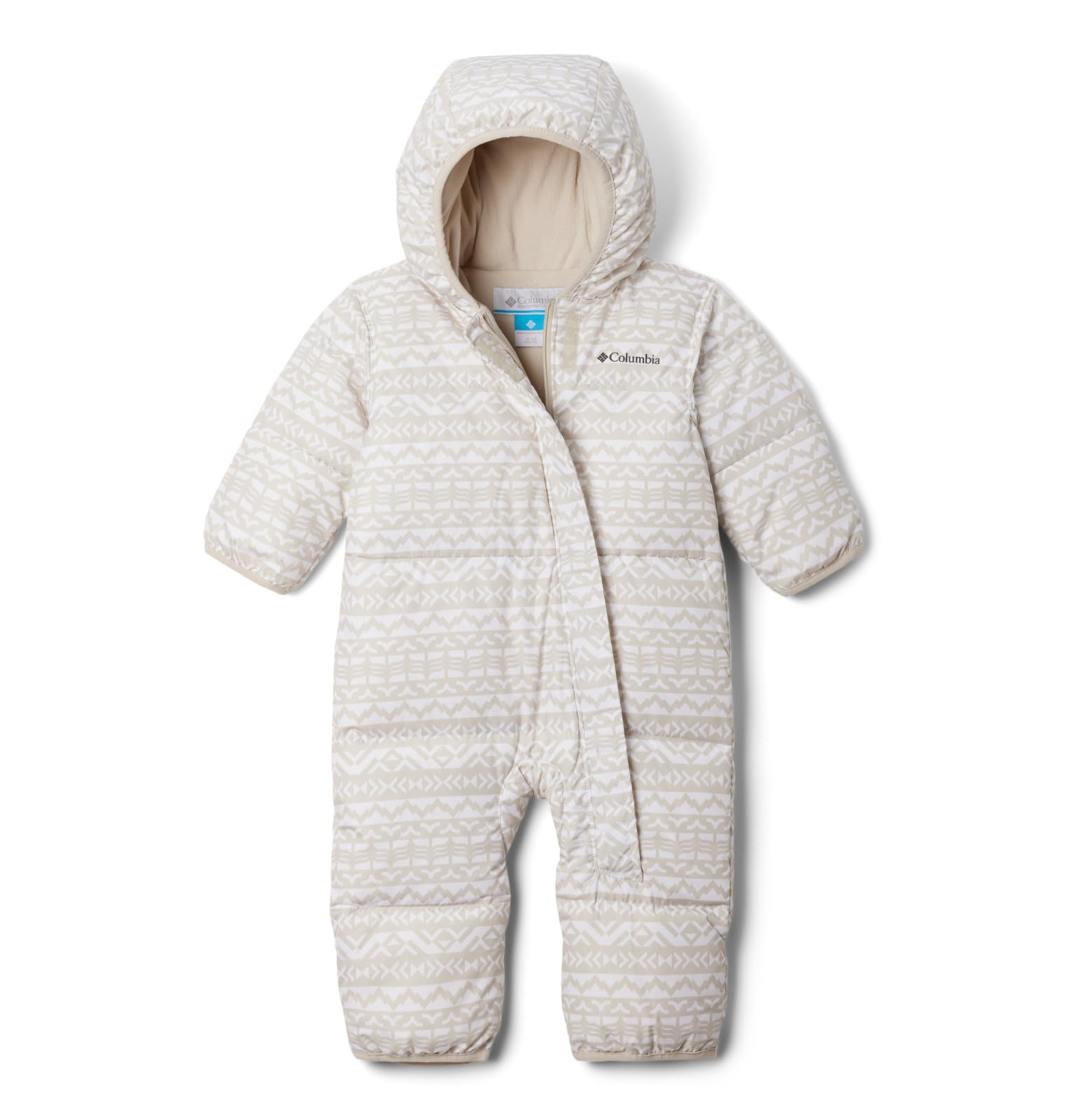 Columbia Baby Snuggly Bunny II Bunting, White Madras Tonal/Chalk, 6/12