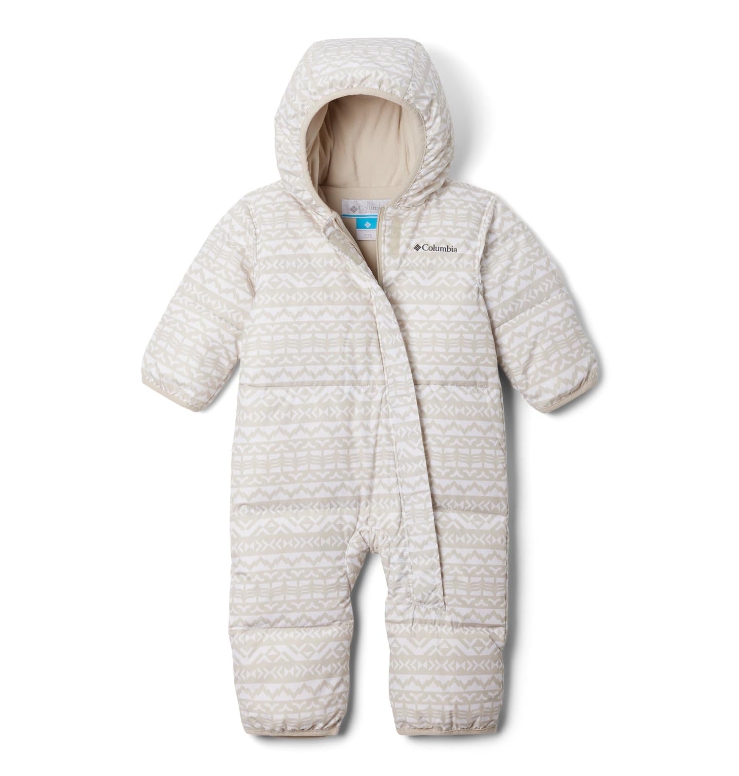 Columbia Baby Snuggly Bunny II Bunting, White Madras Tonal/Chalk, 12/18