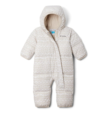 Columbia Baby Snuggly Bunny II Bunting, White Madras Tonal/Chalk, 12/18