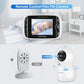 Hellobaby Monitor With Camera And Audio, Ips Screen Lcd Display Video Baby Monitor No Wifi Infrared Night Vision, Temprature Scr