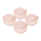 Olababy Silicone Food Storage Containers for Baby Meals On the Go (4-Pack)