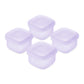 Olababy Silicone Food Storage Containers for Baby Meals On the Go (4-Pack)