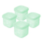 Olababy Silicone Food Storage Containers for Baby Meals On the Go (4-Pack)