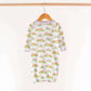 Nola Tawk - Mascot Mania in Louisiana Organic Cotton Kids Pajamas