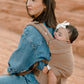 Monroe x Coco Desert - Cotton Linen Baby Carrier (7-35 lbs)