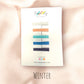 Velvet Bar Clip Set