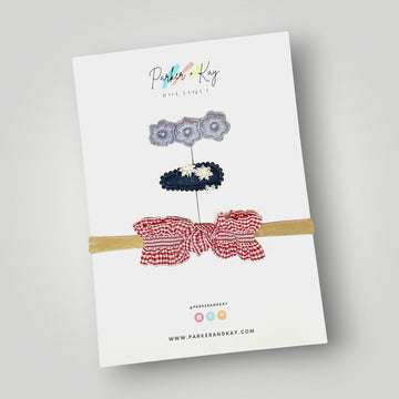 Ruffled Gingham Variety Set