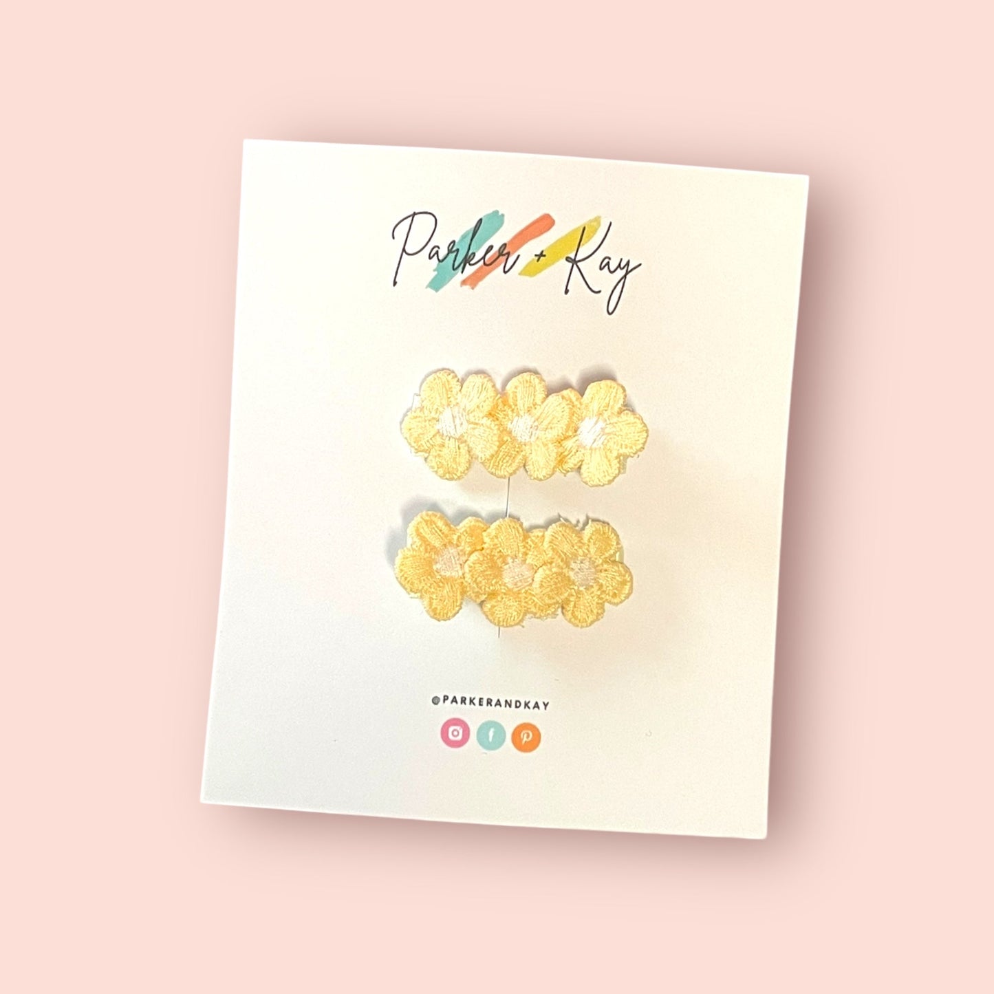 Baby Blooms Hair Clips