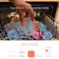 PopYum Orange 7 Piece Bundle: 9oz Bottle 3-Pack + 2 Nipple 2-Packs