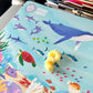 4-Pack of Travel Size Mats with Bag