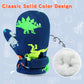 Bavst Toddler Waterproof Mittens Fleece Lined Baby Boys Girls Winter Warm Glove Kids Snow Infant Ski Mitten For 3M-5T (Colorful