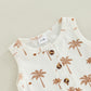 Ciycuit Baby Boy Sleeveless Romper Newborn 0 3 6 9 12 Months Summer Clothes White 3-6 Months