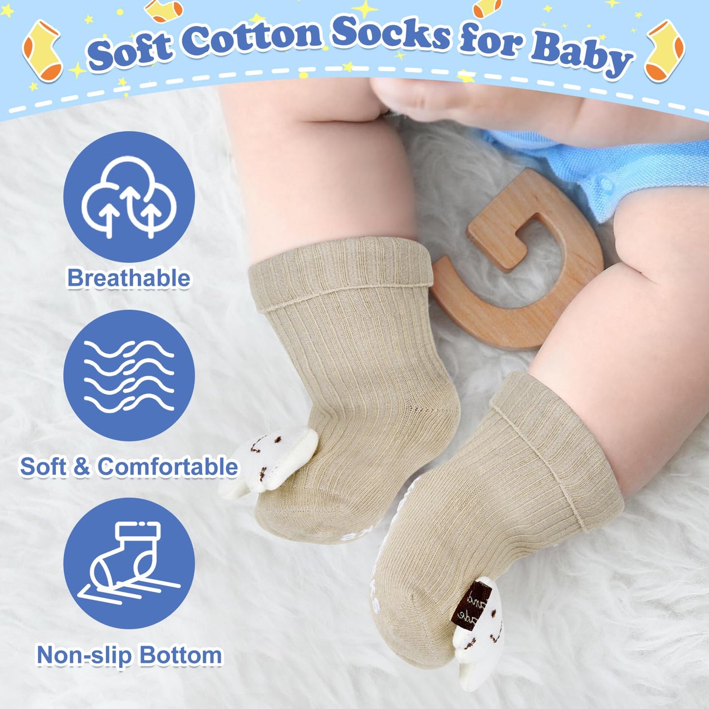 Baby Boy Gifts For Baby Shower, 10Pcs Newborn Baby Shower Boy Gift, Premium & Exquisite Welcome Baby Gift Basket Set Baby Boy Sh