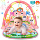 Baby Play Mat Baby Toys Tummy Time Mat Toys Baby Activity Center For Newborn Infant Toys Piano Baby Play Gym Mat Music & Light B