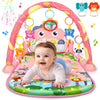 Baby Play Mat Baby Toys Tummy Time Mat Toys Baby Activity Center For Newborn Infant Toys Piano Baby Play Gym Mat Music & Light B
