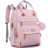 Babbleroo Diaper Bag Backpack, Nappy Changing Bags Multifunction Waterproof Travel Back Pack With Changing Pad & Stroller Straps