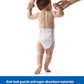 Medline Premium Disposable Baby Diapers, Absorbent & Ultra-Soft For Delicate Skin, Size 7 (41+ Lbs), Pack Of 25