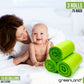 Greenland Biodegradable Diaper Pail Bags Compatible With Ubbi - Lemon Scented (75 Bags, 13 Gallons)