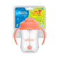 Dr. Browns Milestones Babys First Straw Cup, Training Cup with Weighted Straw, 9oz/270mL, Coral, BPA Free, 6m+