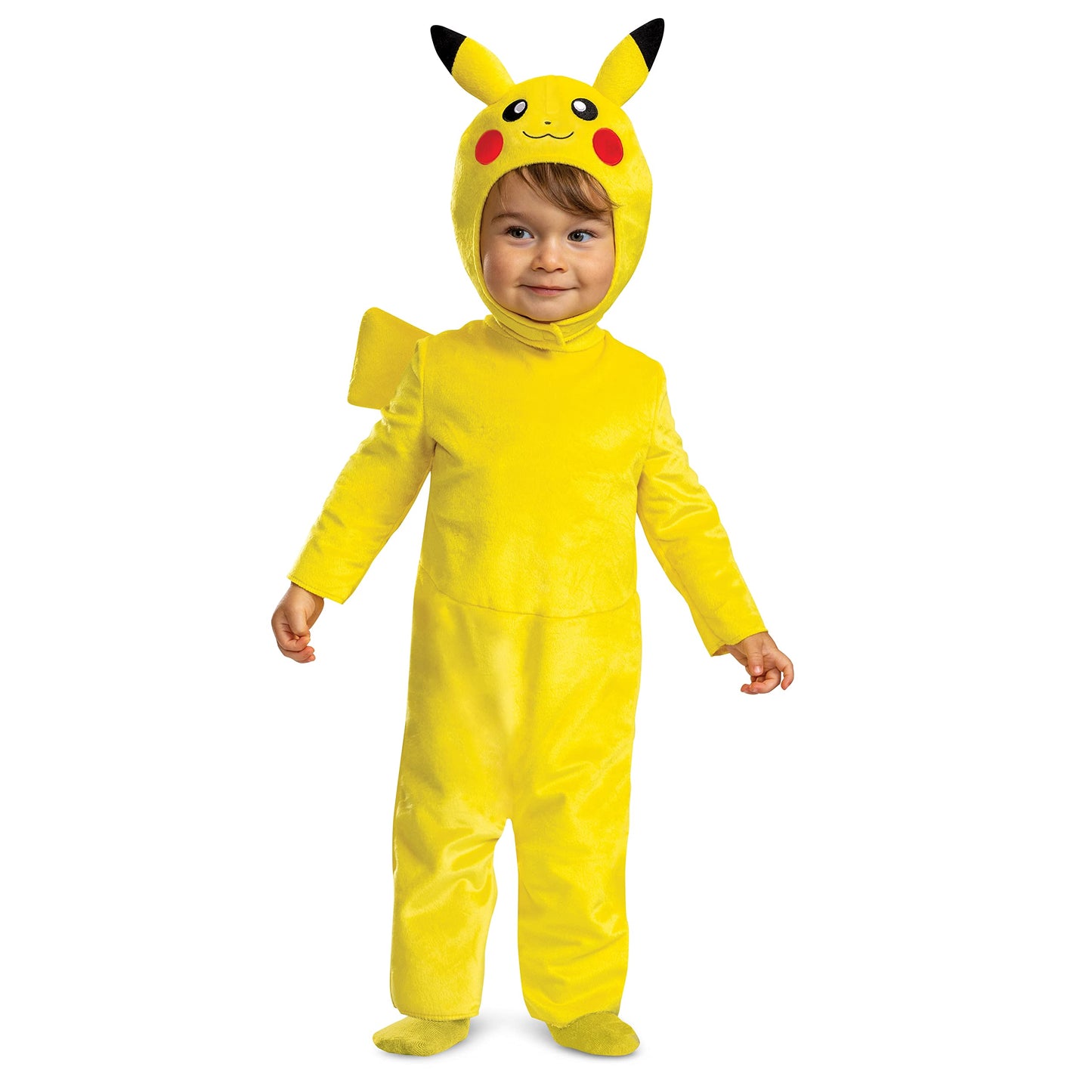 Disguise Pikachu Costume Romper, Official Pokemon Toddler Outfit And Headpiece, Size (12-18 Months)