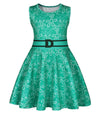 Henzworld Little Girls Disgust Costume Dress Toddler Sleeveless Inside And Out Dress Up Skirt Birthday Party Dress Halloween Cos