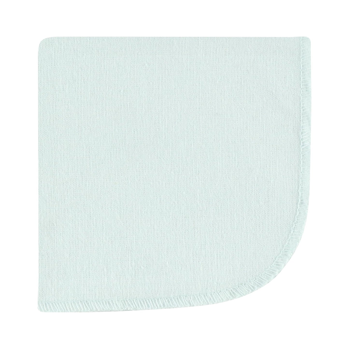 Hudson Baby Unisex Baby Flannel Washcloths, Neutral Woodland Pals 10Pk, One Size