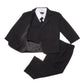 Nancy August Classic Baby Boys Formal Suit In Black S-Xl-Black-Xl