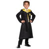 Harry Potter Hufflepuff Robe, Official Wizarding World Costume Robes, Classic Kids Size Dress Up Accessory, Child Size Medium (7