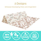 Jumpoff Jo Baby Play Mat - Large Folding Foam Play Mat For Infants, Babies, Toddlers, Waterproof, Double-Sided (70' X 59') - W