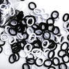 Baoli 200Pcs Cotton Toddler Hair Ties For Girls And Kids, Seamless Baby Hair Bands And Ties, Small Elastics Ponytail Holders,1 I