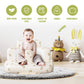 Momsnug Inflatable Baby Seat For Babies 3 Months And Up, Inflatable Baby Chair, Baby Floor Seats For Sitting Up, Built-In Air Pu
