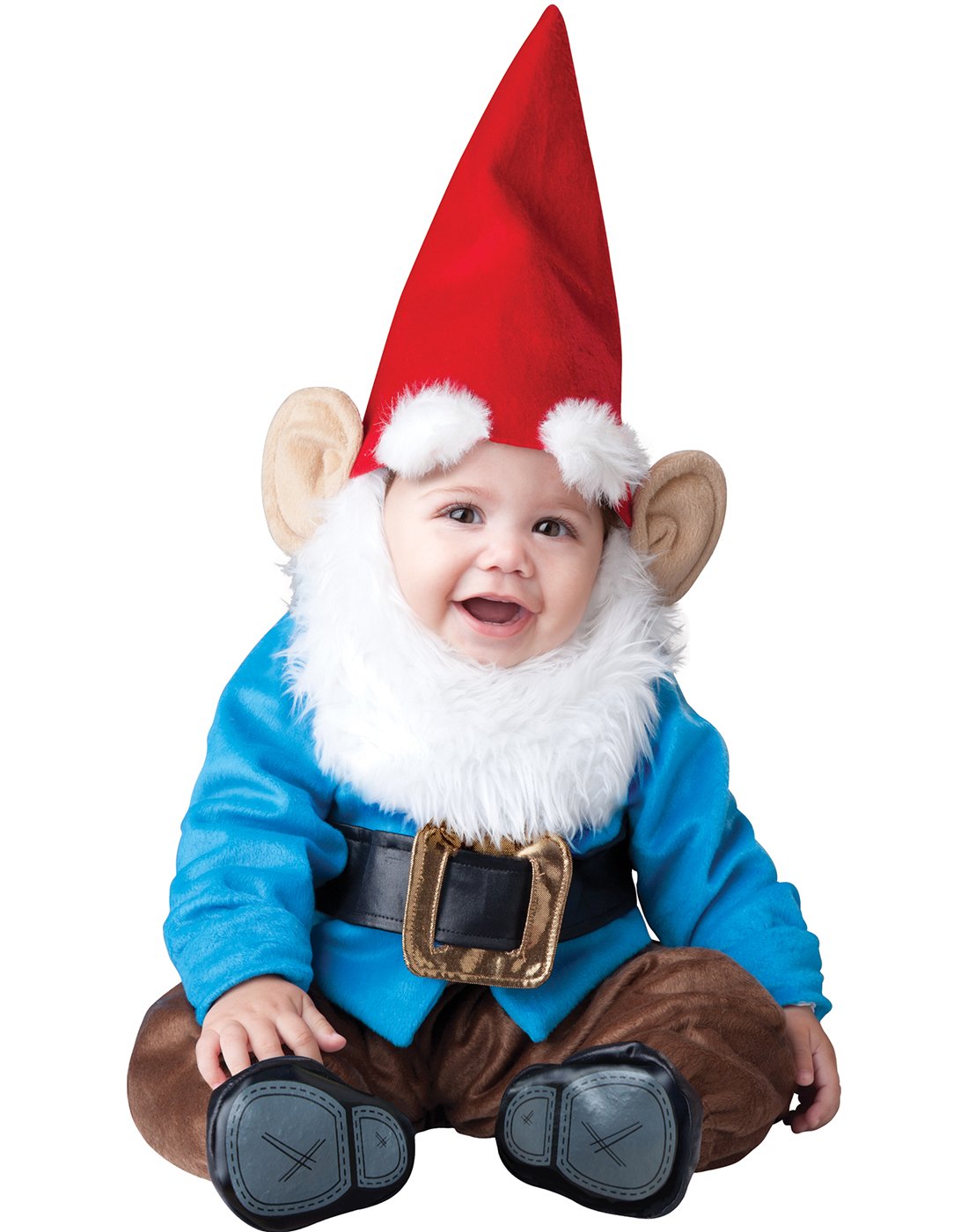 Incharacter Baby Boy'S Garden Gnome Costume, Red/Blue, Medium By Fun World