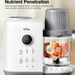 Bear Baby Food Maker with Two Layer Steam Baskets, One Step Baby Food Processor Steamer Puree Blender, Baby Food Mill with Bottl