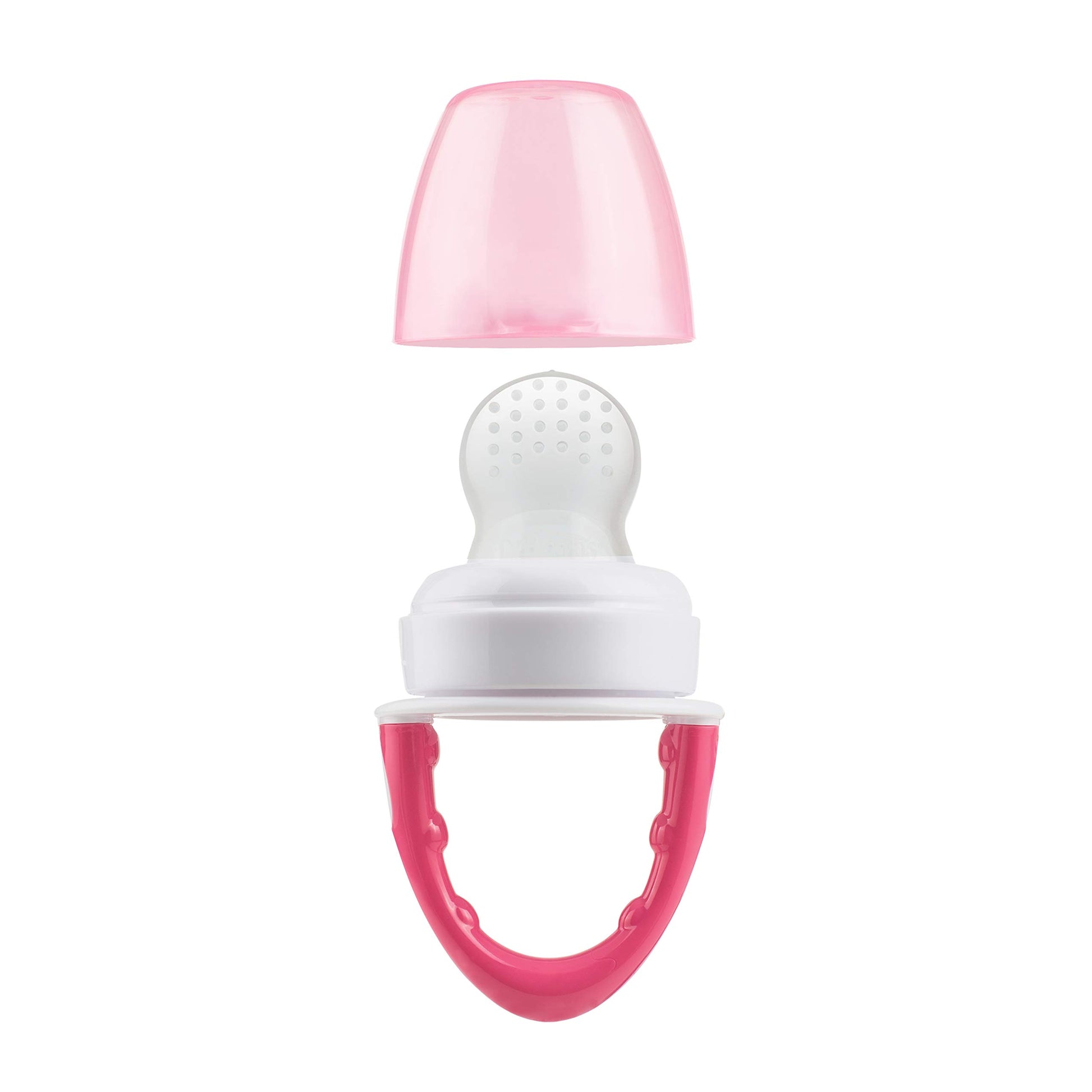 Dr. Browns Designed to Nourish, Fresh Firsts Silicone Feeder, Pink, One Size