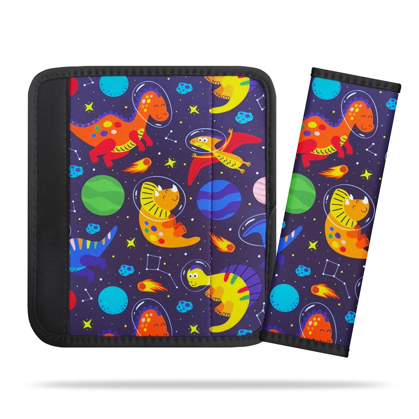 2Pack Seat Belt Cover For Kids, Cute Cartoon Pattern Car Seat Belt Pads Cover For Girls And Boys, Kid'S Seat Belt Cushion, Shoul